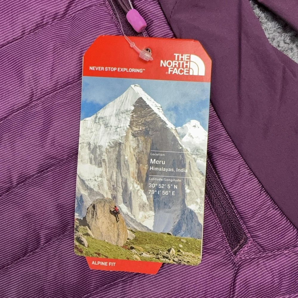 The North Face Verto Micro Down Jacket Womens L Purple Wood Violet NF0A2S8BBDU - Picture 2 of 13